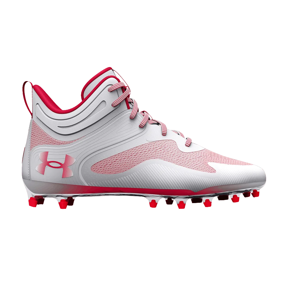Кроссовки Under Armour Command MC Mid 'White Red'