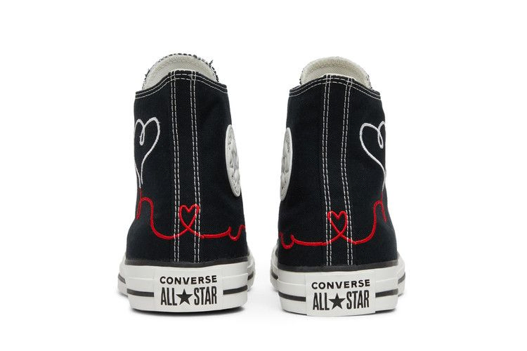 Кроссовки Converse Chuck Taylor All Star High 'Made with Love - Black'