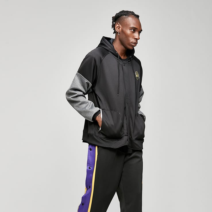 Толстовка Ehot James Lakers Black Hoodie