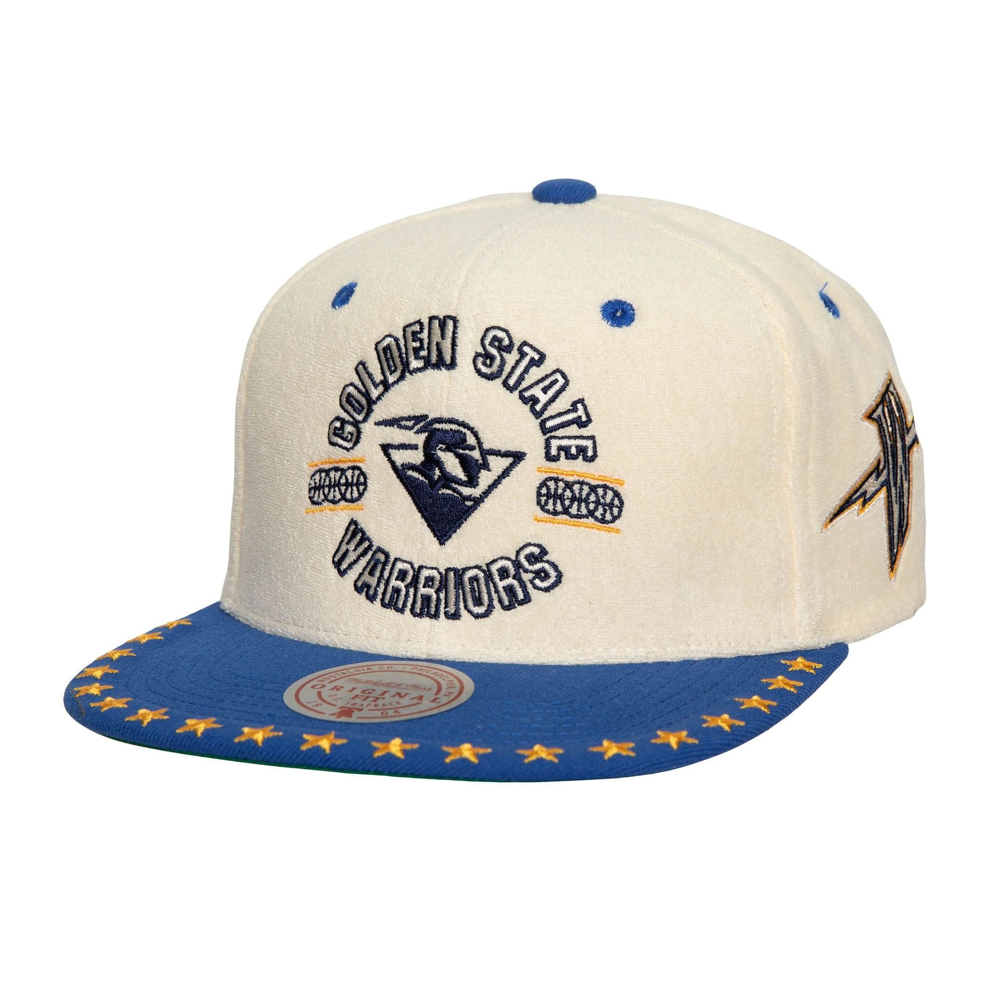 Бейсболка Mitchell & Ness Dune Royal Snapback HWC Golden State Warriors Hat