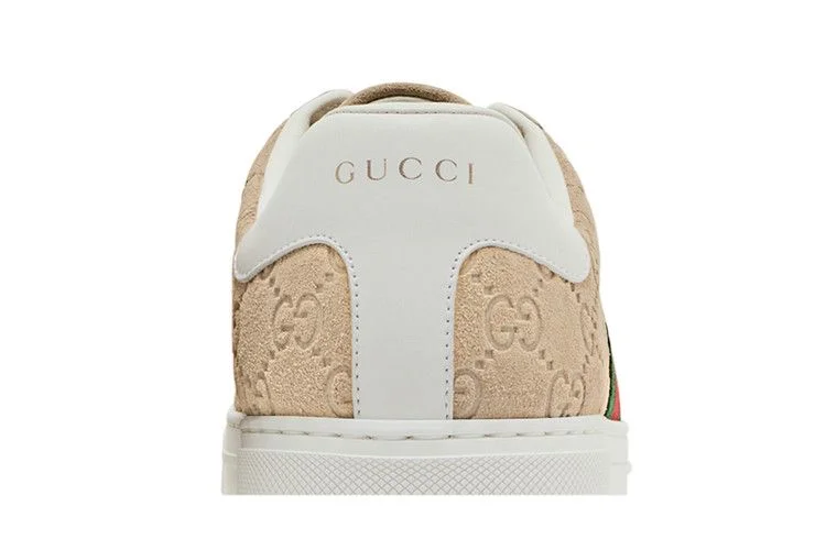 Кроссовки Gucci Ace Sneaker 'GG Oatmeal Suede'