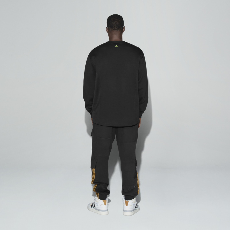 Свитшот adidas Ivy Park Long Sleeve Crewneck Sweatshirt (Gender Neutral) Black