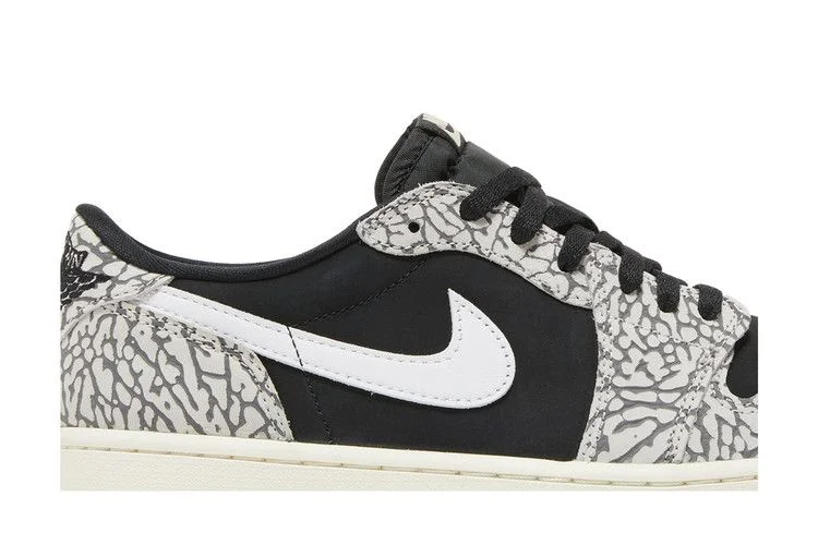 Кроссовки Air Jordan 1 Retro Low OG 'Black Cement'