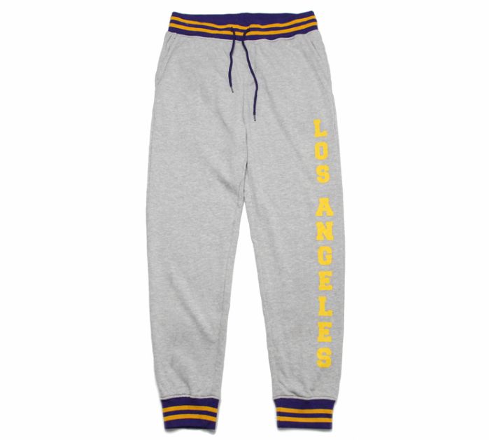 Спортивные штаны 2019 Los Angeles Lakers Pants Grey