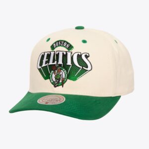 Mitchell-Ness-Cream-Boston-Celtics-Horizon-Pro-Crown-Snapback-Hat-300x300