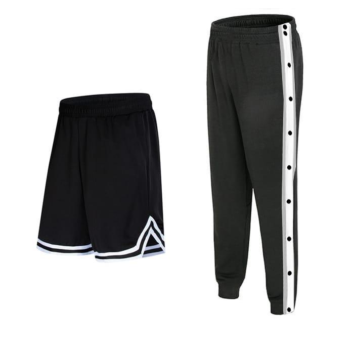 Баскетбольные шорты Daiong Black Stripe Pants Set