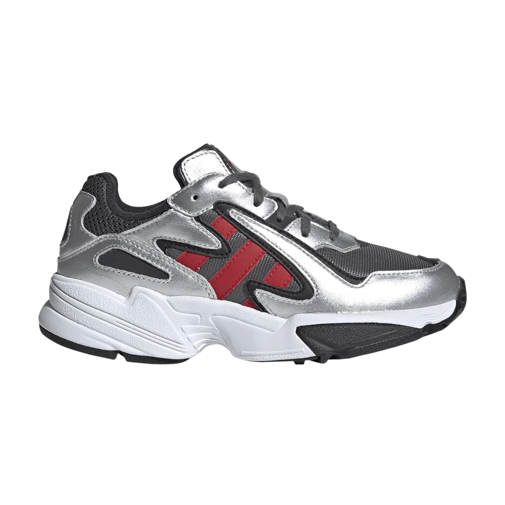 Krossovki-Adidas-Yung-96-Chasm-J-Silver-Metallic-Scarlet