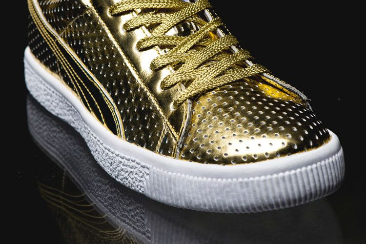 Кроссовки Puma Clyde 'All Gold'
