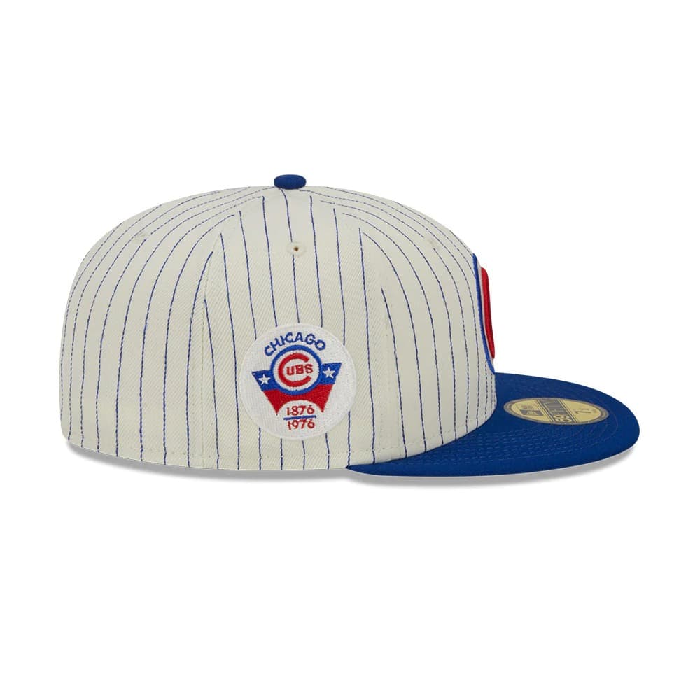 Бейсболка New Era Chicago Cubs 59FIFTY Retro Script MLB Fitted Hat