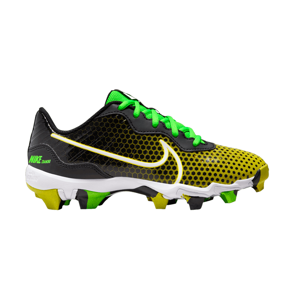 Кроссовки Nike Alpha Huarache 4 Keystone GS 'Black Opti Yellow'