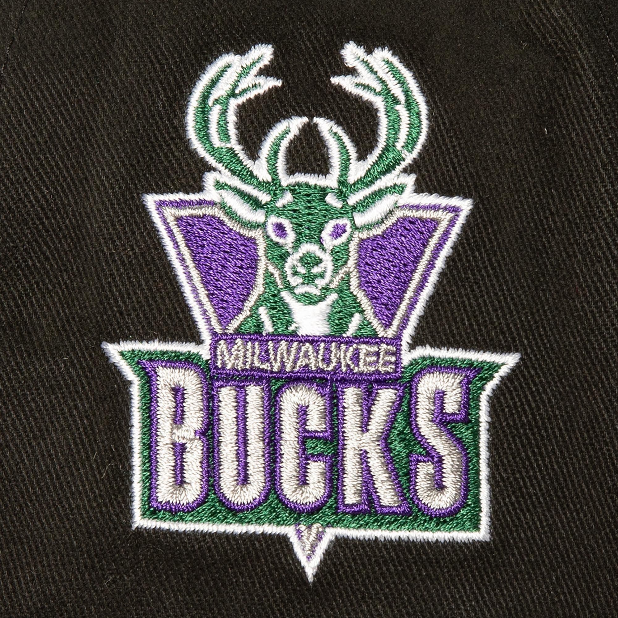 Mitchell-Ness-Brushed-Past-Ya-Pro-Snapback-HWC-Milwaukee-Bucks-Hat-2