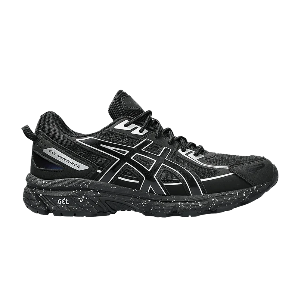Кроссовки ASICS Gel Venture 6 GS 'Black Pure Silver'