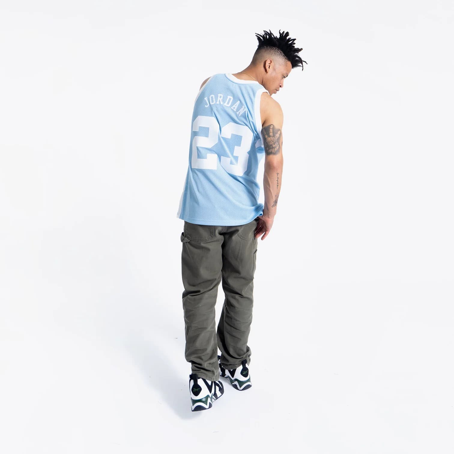Баскетбольная джерси Mitchell & Ness Michael Jordan University Of North Carolina Throwback NCAA Authentic Jersey