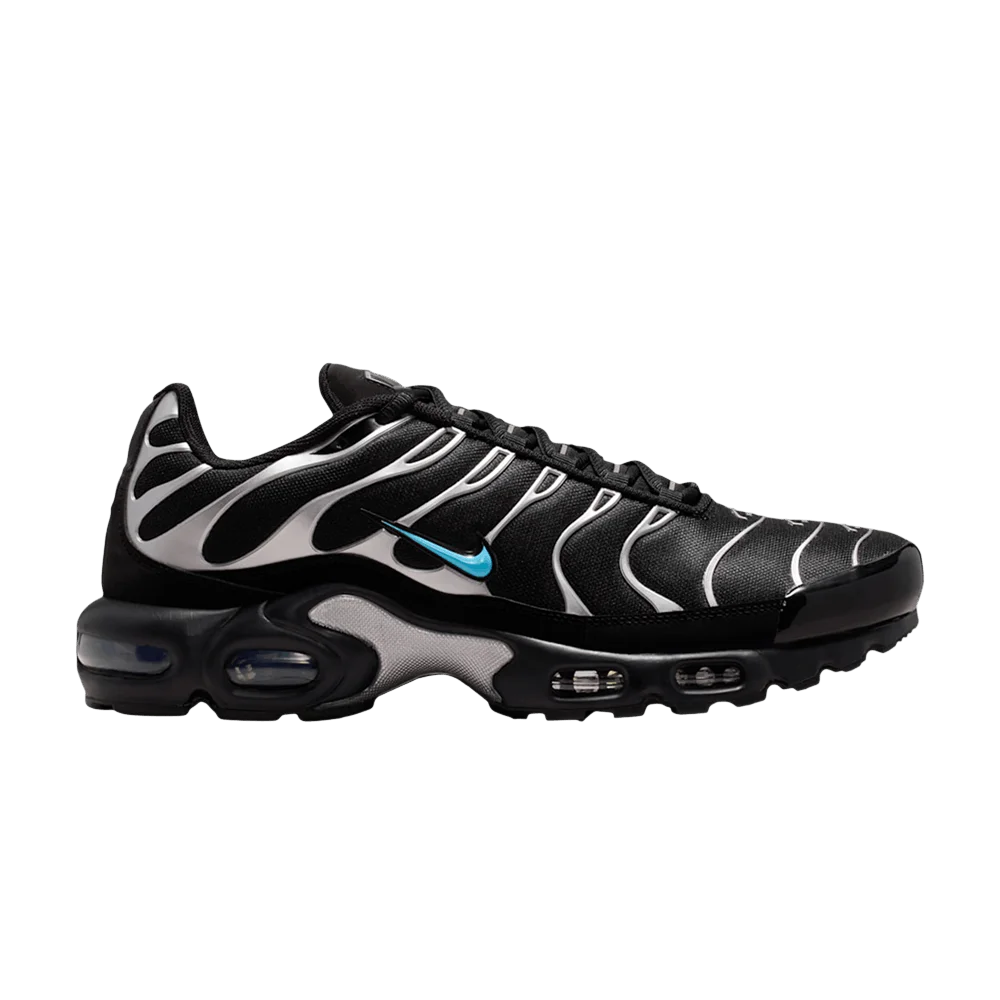 Кроссовки Nike Air Max Plus Premium 'Black Chrome Gamma Blue'