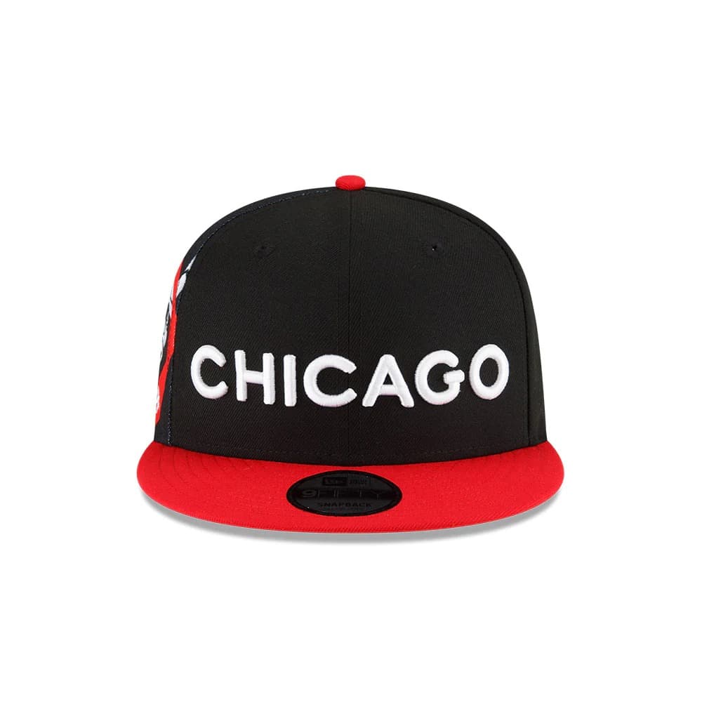 Бейсболка New Era Chicago Bulls 9FIFTY 2024 City Edition NBA Snapback Hat