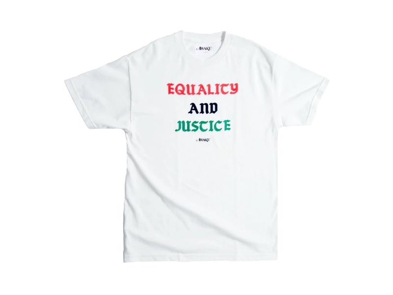 Футболка Awake Equality and Justice Tee White