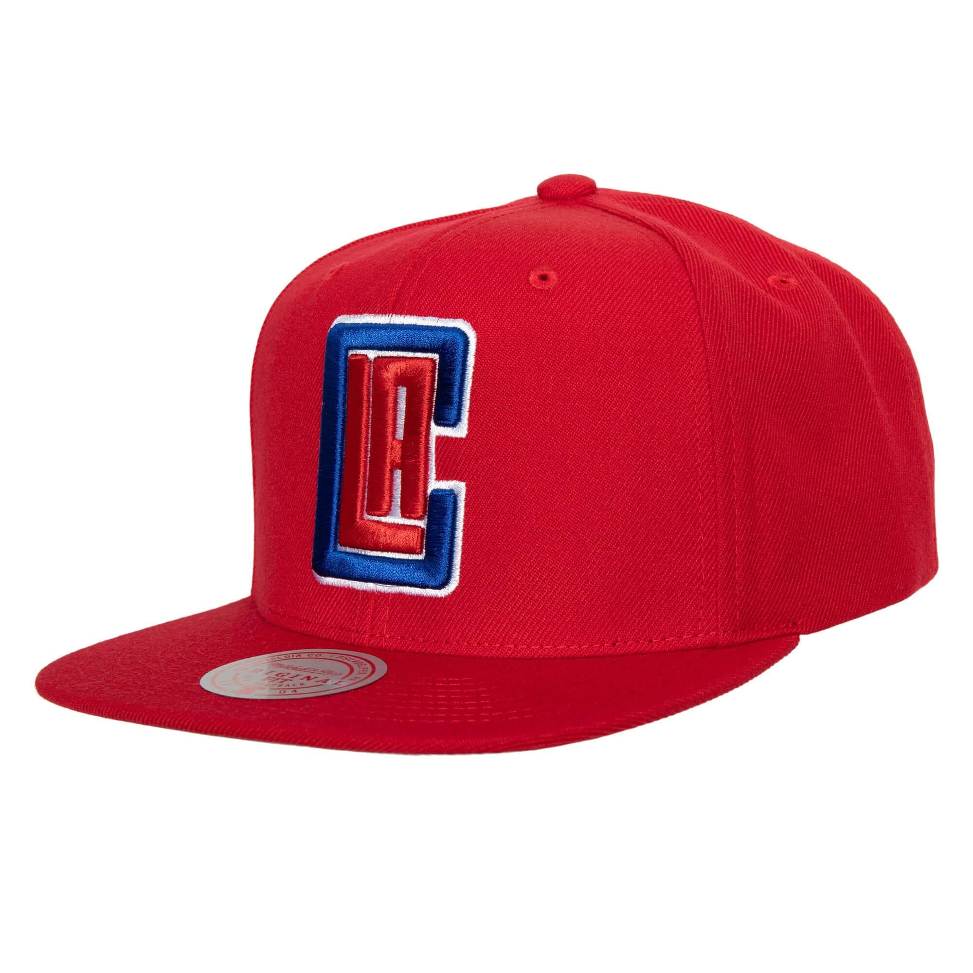 Бейсболка Mitchell & Ness Team Ground 2.0 Snapback Los Angeles Clippers Hat