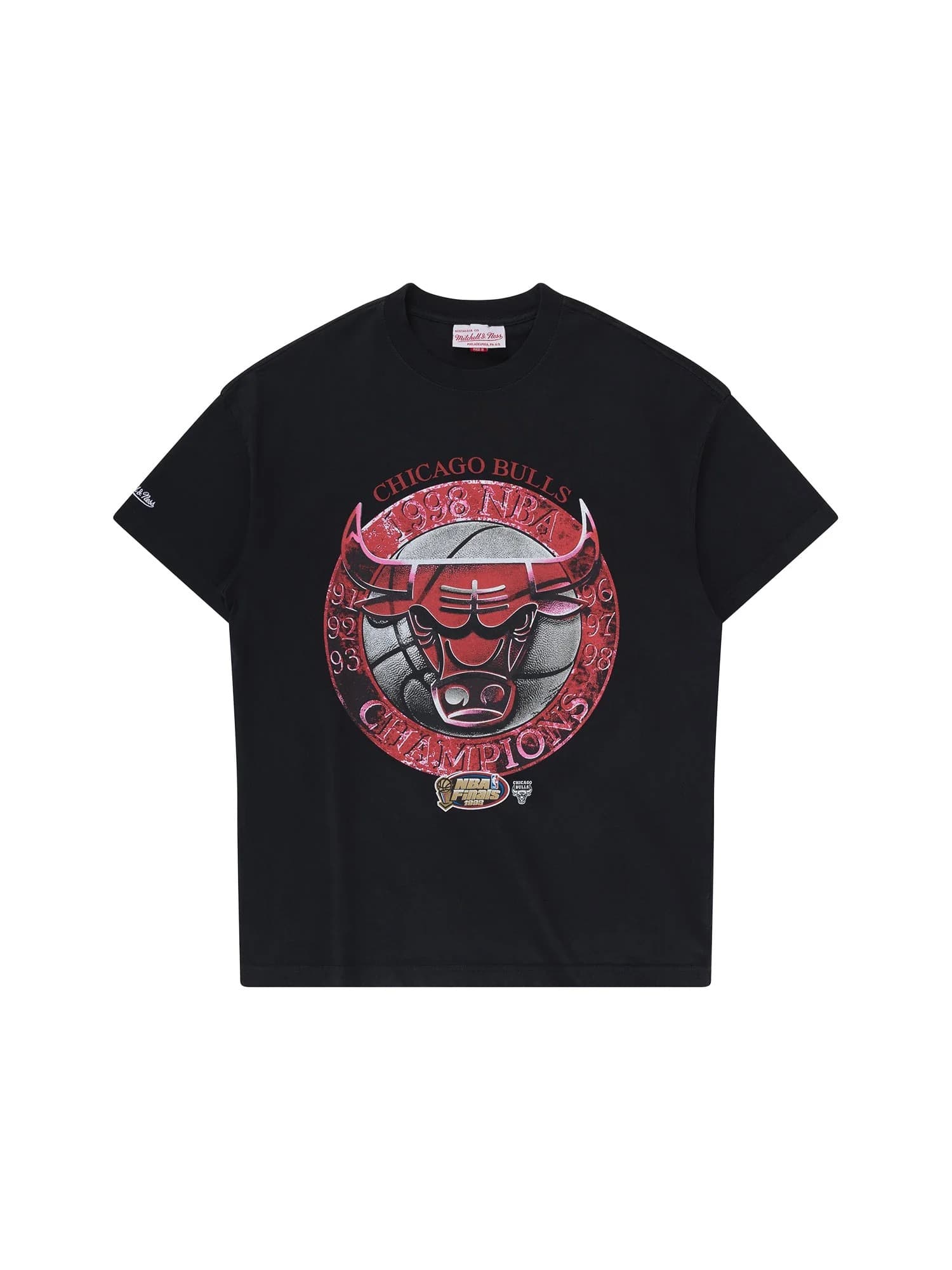 Футболка Mitchell & Ness 1998 GAME 6 Chicago Bulls Tour Vintage NBA T-Shirt