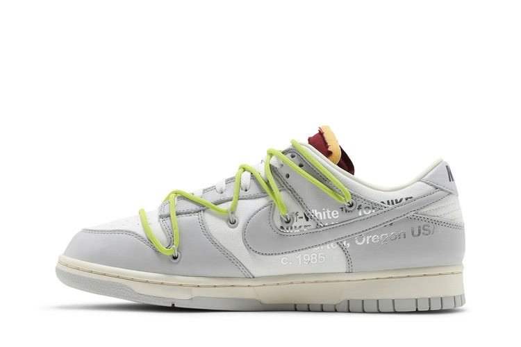 Кроссовки Off-White x Nike Dunk Low 'Lot 08 of 50'