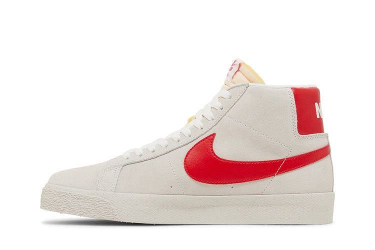 Кроссовки Nike Zoom Blazer Mid SB 'White University Red'