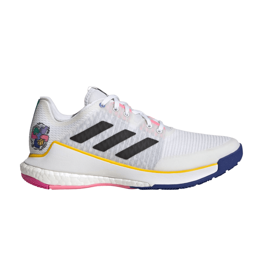 Кроссовки Adidas Wmns Crazyflight 'White Pink Blue'