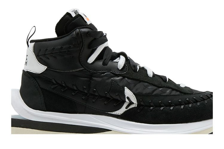 Кроссовки sacai x Jean Paul Gaultier x Nike VaporWaffle 'Black'