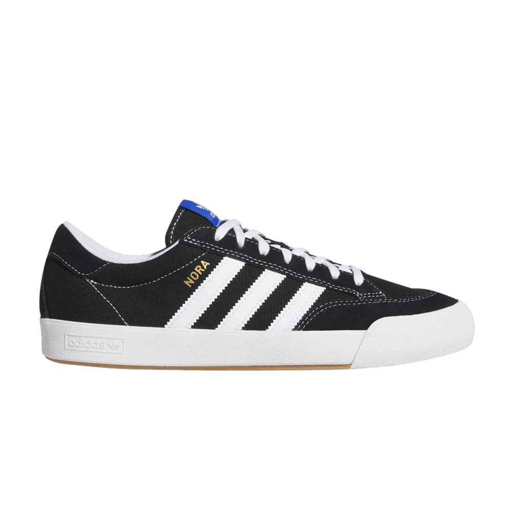 Krossovki-adidas-Nora-Core-Black-Cloud-White-Blue-Bird