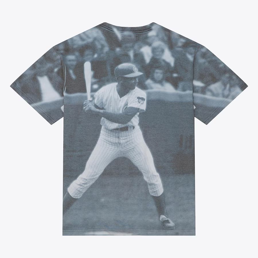Футболка Mitchell & Ness Ernie Banks Chicago Cubs Cooperstown Collection Highlight Player T-Shirt