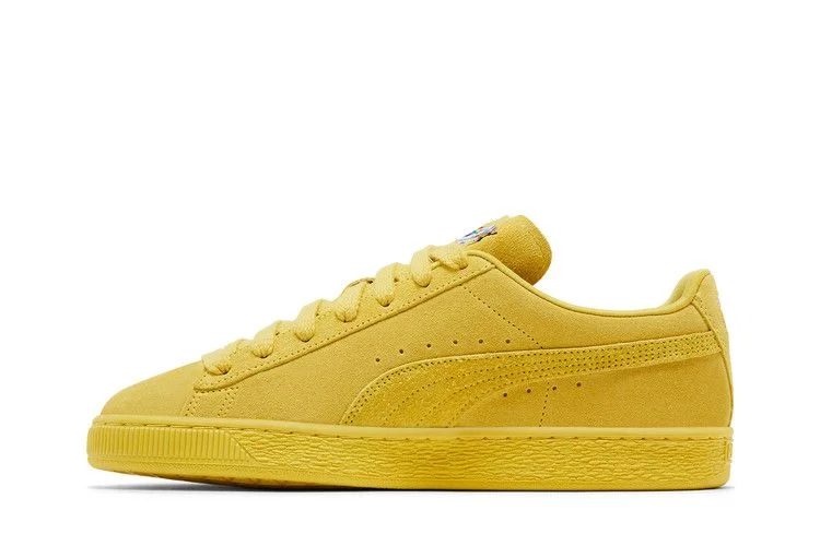 Кроссовки Puma Suede 'Love Marathon - Court Yellow'