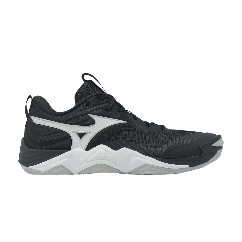 Krossovki-Mizuno-Wave-Momentum-Elite-Black-White