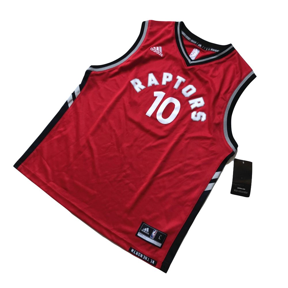 Баскетбольная майка 2015-16 DeMar DeRozan Toronto Raptors #10 Away Alternate Red Youth