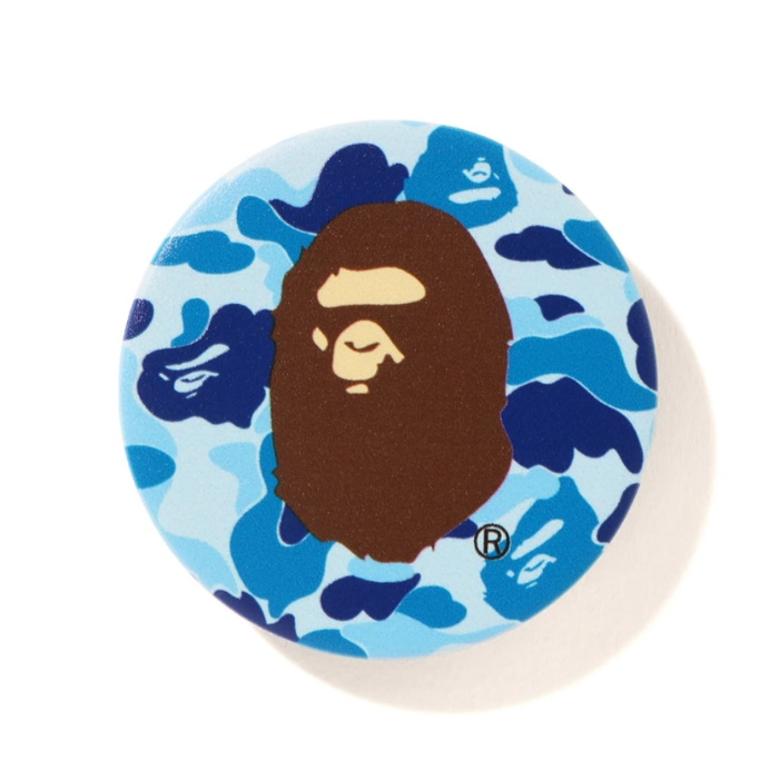 Попсокет BAPE ABC Ape Head Popsockets Blue