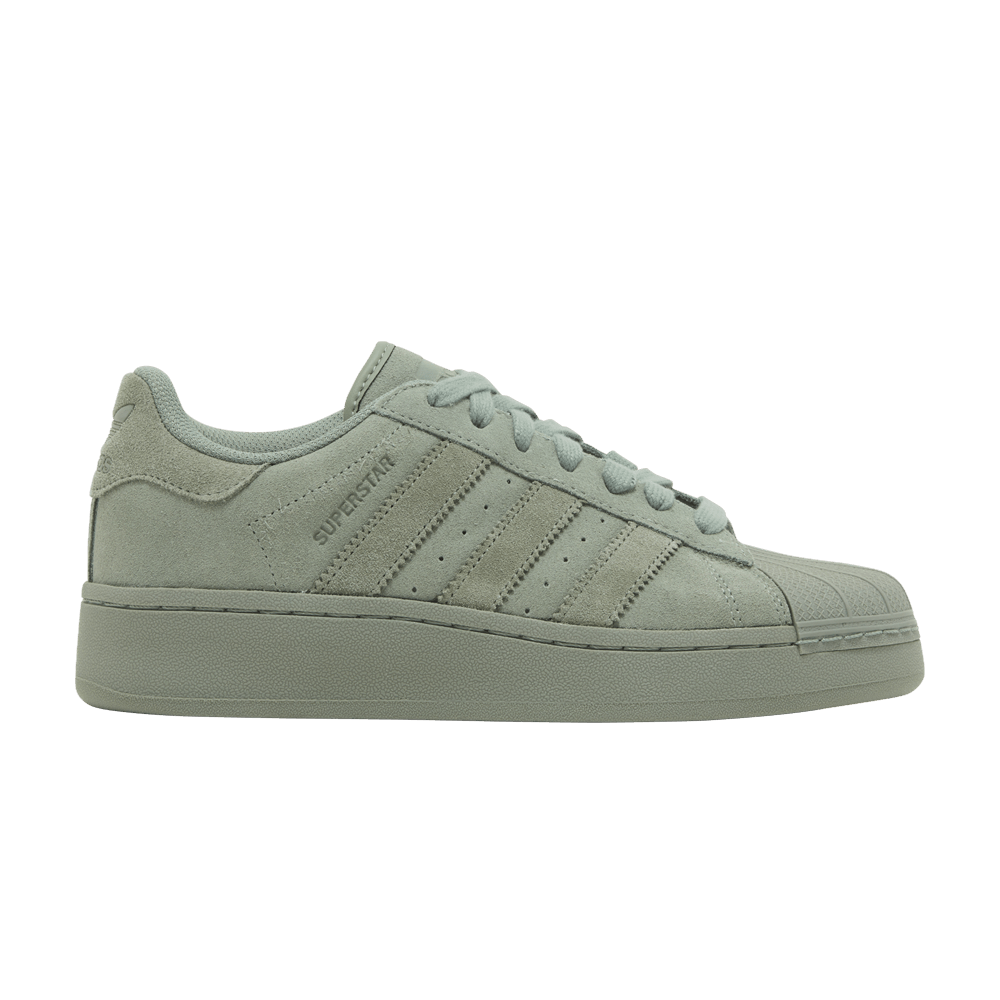 Кроссовки Adidas Wmns Superstar XLG 'Silver Green'