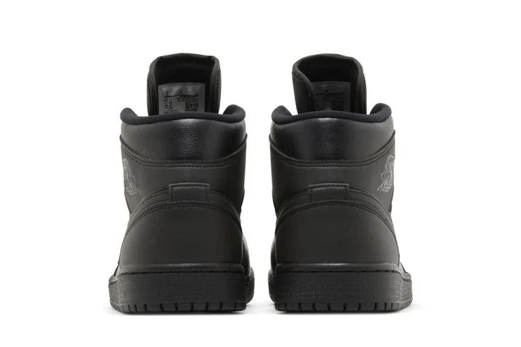 Кроссовки Wmns Air Jordan 1 Mid 'Triple Black'