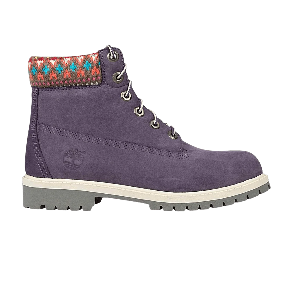 Кроссовки Timberland 6 Inch Premium Boot Youth 'Purple Sweater'