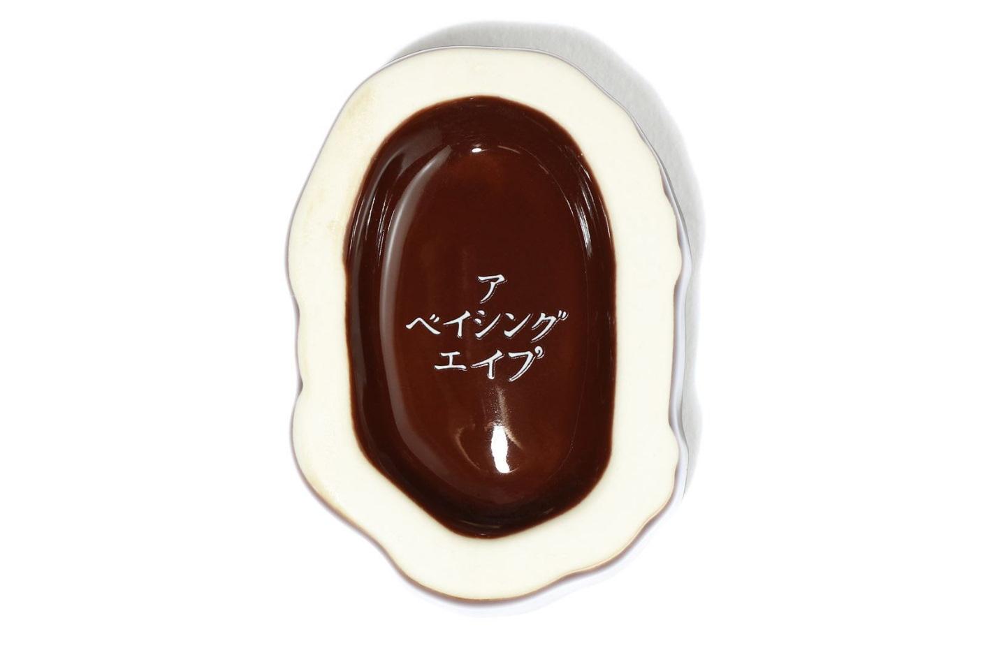 Подставка для палочек BAPE Ape Head Chopstick Rest Place Brown