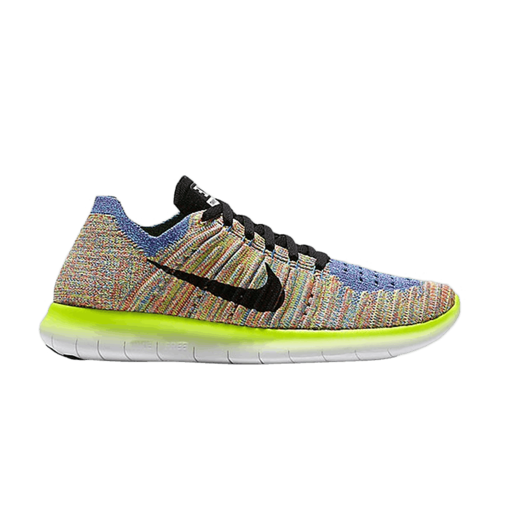 Кроссовки Nike Wmns Free RN Flyknit 'Multicolor'