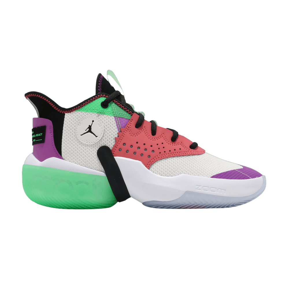 Кроссовки Air Jordan React Elevation PF 'White Hyper Violet'