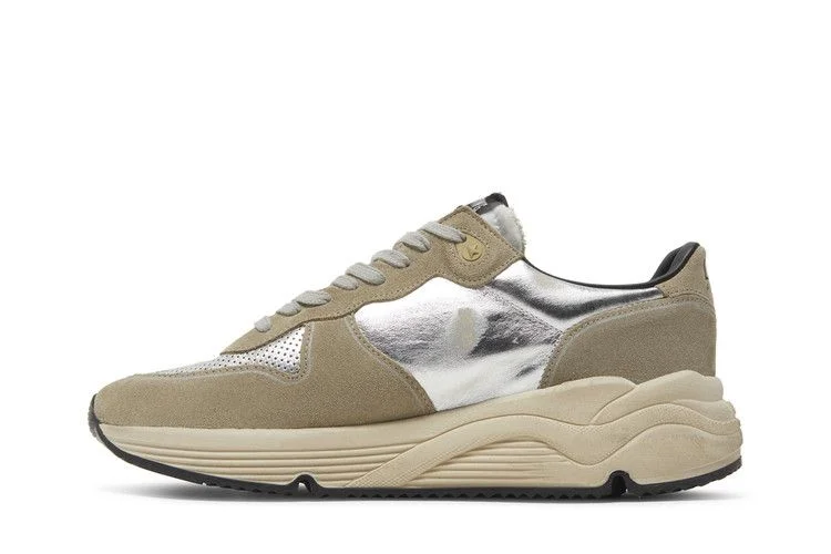 Кроссовки Golden Goose Running Sole 'Silver Ice Grey'