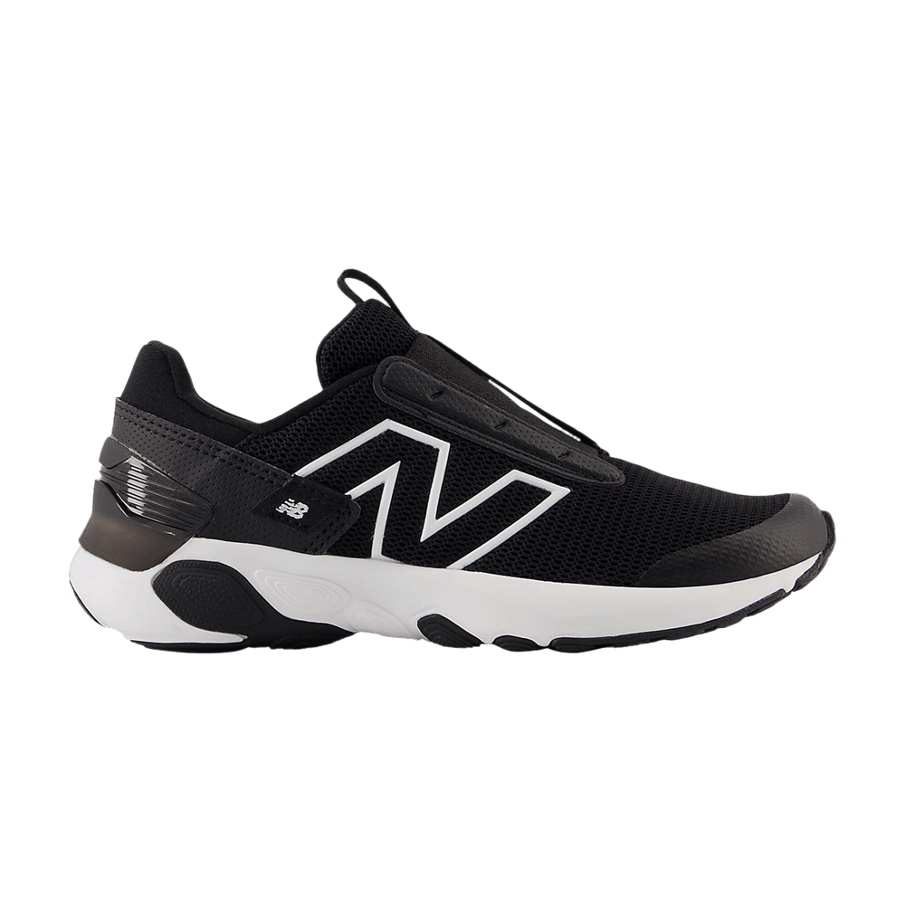 Кроссовки New Balance Fresh Foam 1440 Slip On Little Kid Wide 'Black White'