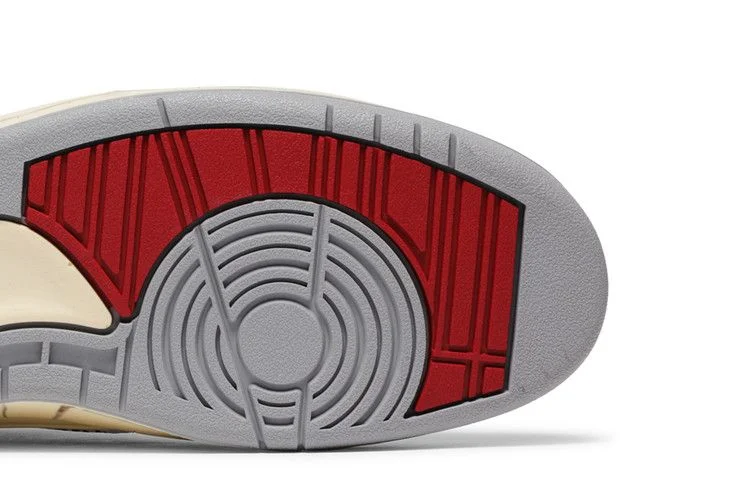 Кроссовки Off-White x Air Jordan 2 Retro Low SP 'White Varsity Red'
