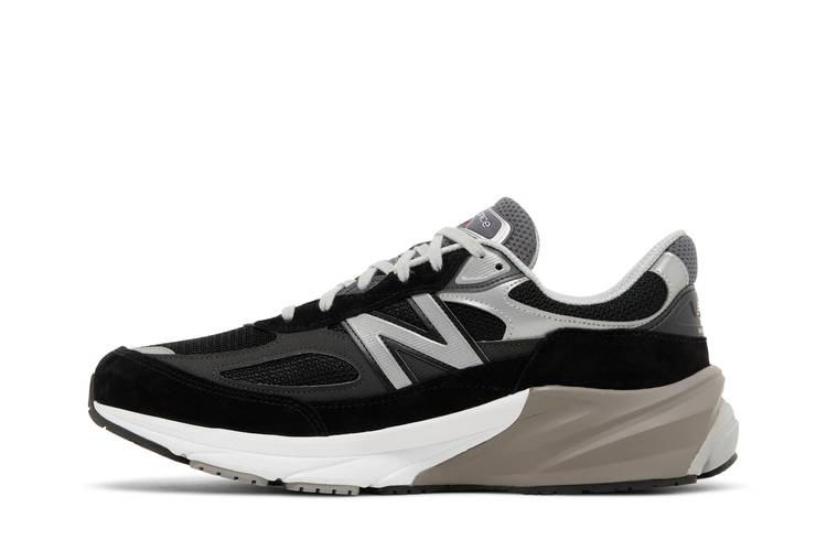 Кроссовки New Balance 990v6 Made in USA 2E Wide 'Black Silver'