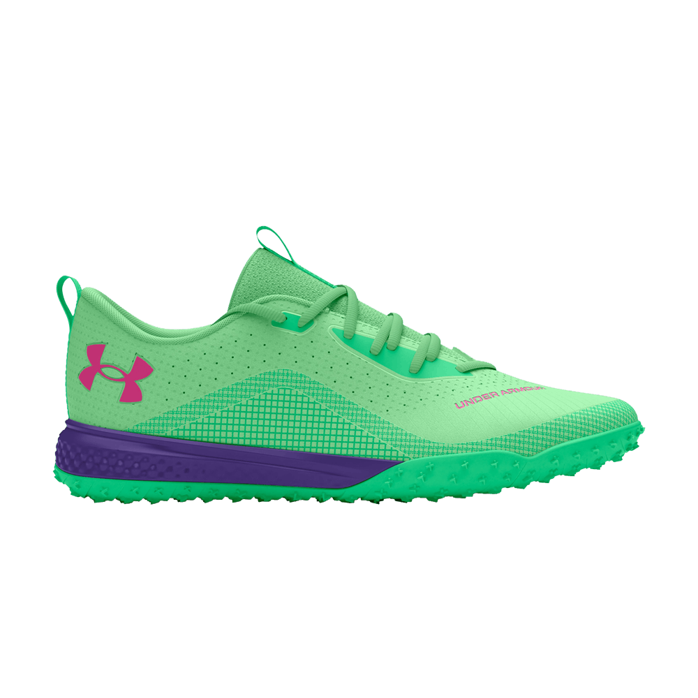 Кроссовки Under Armour Shadow 2 TF 'Matrix Green Astro Pink'