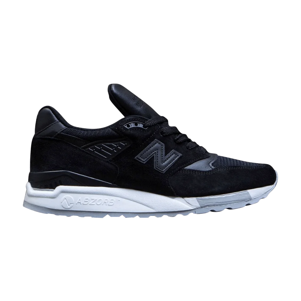 Кроссовки New Balance 998 Made in USA 'Black White Grey'