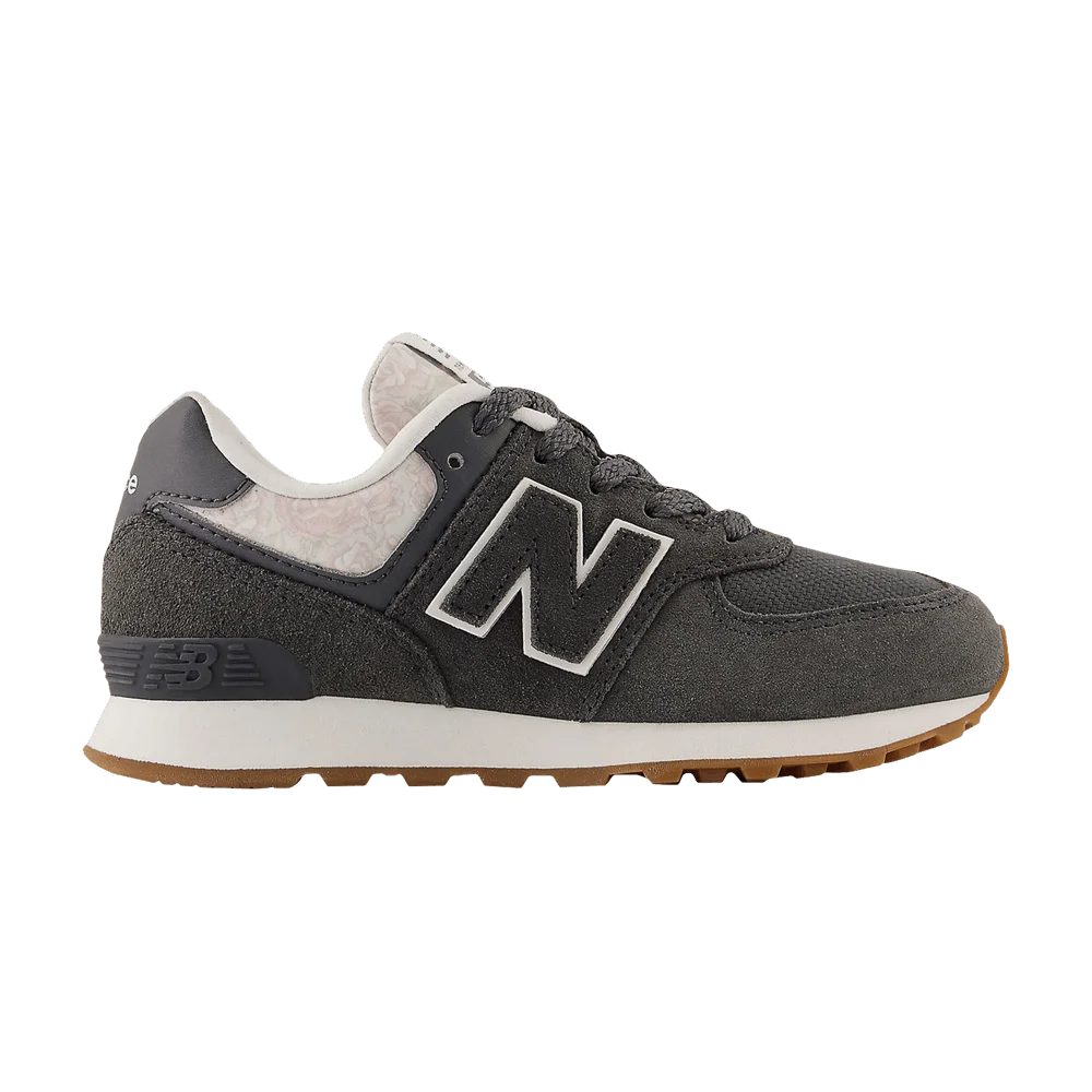 Кроссовки New Balance 574 Little Kid 'Floral - Blacktop Gum'