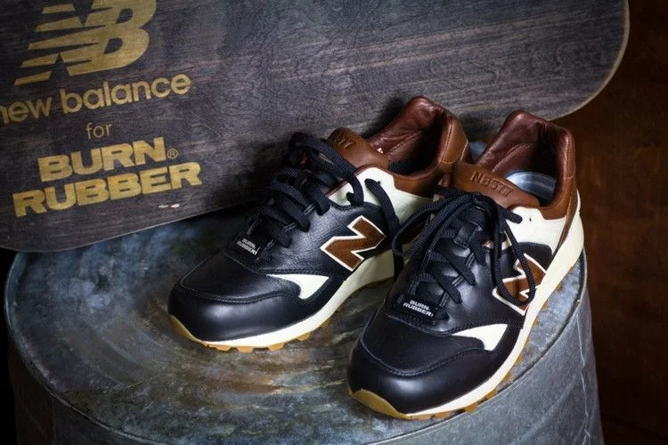 Кроссовки Burn Rubber x New Balance 577 'Joe Louis'