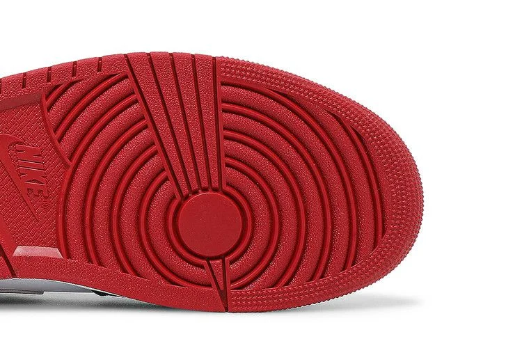 Кроссовки Air Jordan 1 Mid 'Black Gym Red'