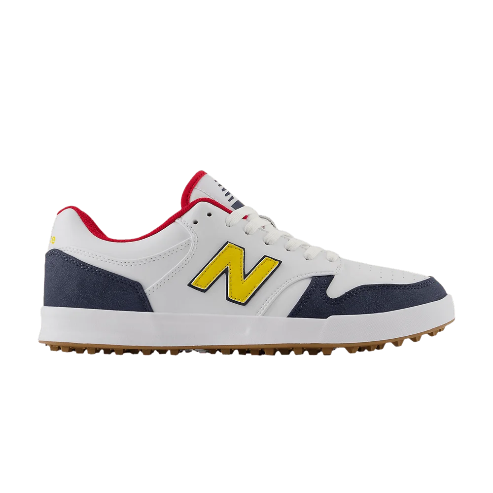 Кроссовки New Balance 480 Spikeless Golf 'White Yellow Navy'