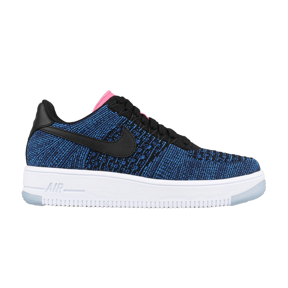 Кроссовки Nike Wmns Air Force 1 Flyknit Low 'Deep Royal Blue'