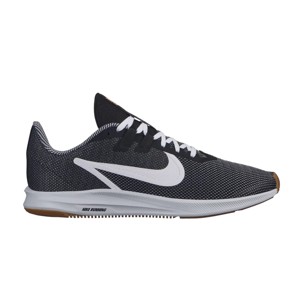 Krossovki-Nike-Downshifter-9-SE-Black-White-Gum